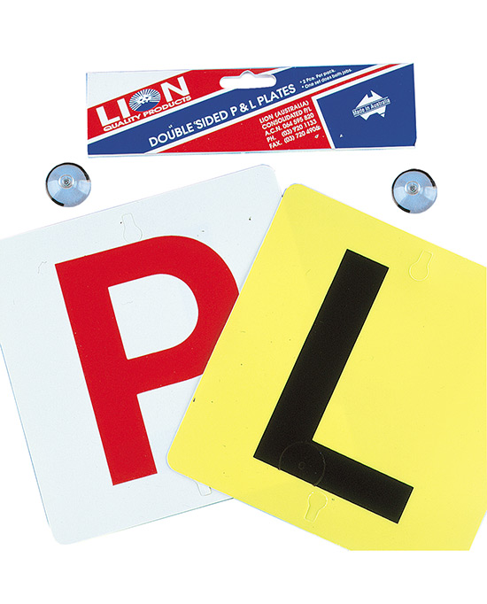 P and L Plates