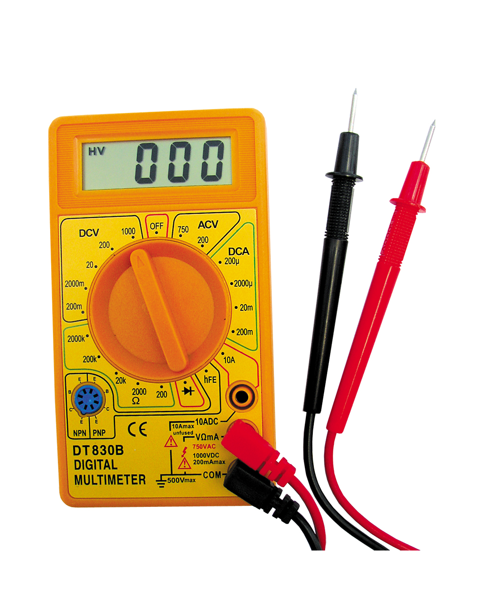 Lion LCD Display Digital Multimeter LT04519 Measures DC & AC Voltage 